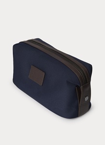 Trousse de Toilette Homme Vintage Personnalisable avec Logo, Spacieuse, Imperméable, Portable, en Toile de Coton Robuste avec Fermeture Éclair, Format Compact - Product Image 5