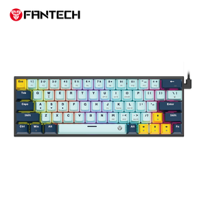 Fantech mk874v2 có dây 60% Bàn phím chơi game có thể tráo đổi nóng công tắc màu đỏ chống bóng mờ RGB chiếu sáng Bàn phím cơ cho game thủ - Product Image 1