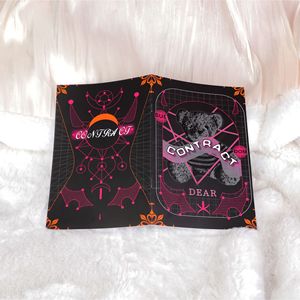 Manuel de Contrats Maître-Esclave Noir Portable Produit Adulte Romantique pour Couples Préliminaires Accords BDSM Jouet Sexuel - Product Image 4