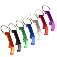 Porte-clés ouvre-bouteille coloré taille de poche petit Bar griffe boisson porte-clés