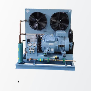 Panneau de stockage frigorifique 100 mm en polyuréthane isolé, porte coulissante bicolore, unité de réfrigération AC 220V 240V R-410A, origine Langfang - Product Image 4