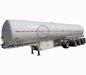 Semi-remorque citerne à gaz GPL en acier de 52600 litres à 3 essieux, citerne à gaz de pétrole liquéfié d'occasion, remorque citerne GPL - Product Image 3