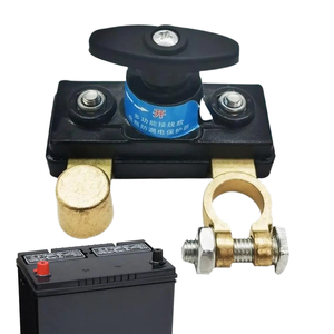 Robuste 12V 24V batterie de voiture interrupteur de <span class=keywords><strong>d</strong></span>éconnexion isolateur pur cuivre coupure de courant interrupteur anti-fuite protecteur - Product Image 1