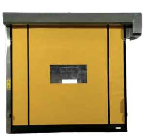 <span class=keywords><strong>Puerta</strong></span> <span class=keywords><strong>corredera</strong></span> de PVC de alta velocidad autorreparable de diseño moderno, <span class=keywords><strong>cremallera</strong></span> impermeable autorreparable para talleres de almacenes interiores/exteriores - Product Image 2