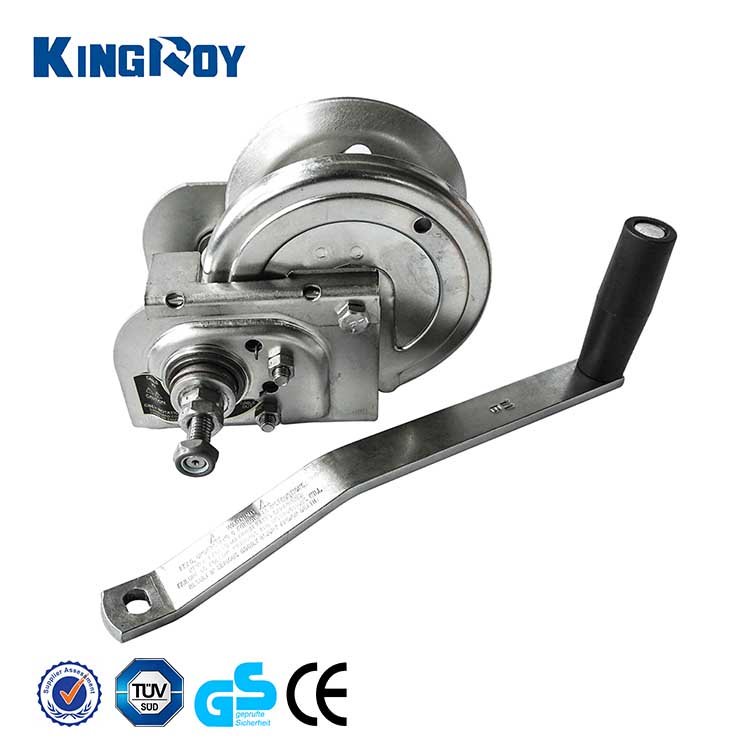 Kingroy 1000lbs прост в обращении лодка использовать ручная лебедка лямки лебедки