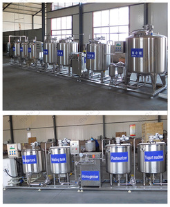 Machine industrielle de fabrication de yaourt, prix, petite usine de pasteurisation du lait, <span class=keywords><strong>ligne</strong></span> de production de fromage et de yaourt - Product Image 2