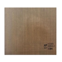 Panneau mural en PVC à grain de bois stratifié, carrelage de plafond en PVC pour faux plafond suspendu