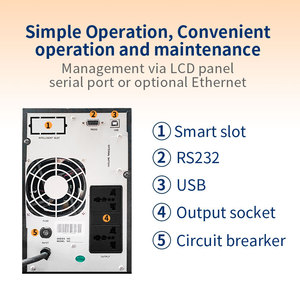 Online <strong>UPS</strong> Backup Power Supply 1KVA 2KVA 3KVA Pure Sine Wave <strong>UPS</strong> Surge Protector <strong>with</strong> <strong>Isolation</strong> <strong>Transformer</strong> - Product Image 3