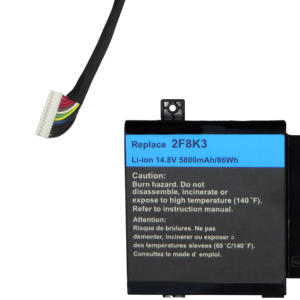 Batería para Portátil Dell Alienware 17 R1 17X M17X-R5 18 R1 18X M18X-R3 Serie <span class=keywords><strong>2F8K3</strong></span>, P18E, P18E001, P19E, P19E001, 02F8K3, G33TT - Product Image 3