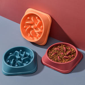 Ikitchen Pet Food Lento Alimentatore Ciotola Del Cane del Gatto Divertimento Interattivo alimentatore di arresto gonfiare cibo ciotola lento <span class=keywords><strong>feed</strong></span> ciotola del cane - Product Image 5