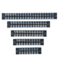 Bornes à vis fixes TB15A/25A/45A 3/4/5/6/7/8/10/12/15/20 pôles 600V, connecteurs de fils automobiles, barrière électrique
