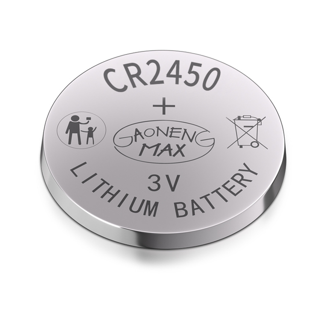 Hologram Packaging CR2450 Lithium 3v Coin Cell Button CMOS Battery for Computer Motherboards