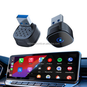 Fabricant OEM/ODM – Adaptateur portable USB filaire/sans fil 2-en-1 CarPlay/Android Auto Plug & Play avec Bluetooth 5.2 et Wi-Fi double bande pour - Product Image 2