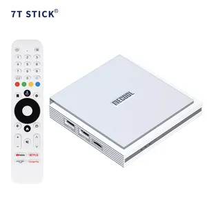 MECOOL KM2 Plus Deluxe 4K Android11 TV BOX Amlogic S905X4 4GB DDR4 y 32GB EMMC Set-Top Box