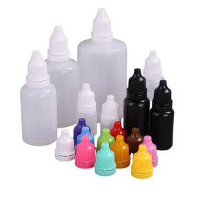 Couvercle anti-vol <span class=keywords><strong>pour</strong></span> enfants vide 3ml 5ml 10ml 20ml 30ml 50ml 100ml Flacon compte-gouttes en plastique <span class=keywords><strong>pour</strong></span> gouttes oculaires <span class=keywords><strong>pour</strong></span> médicament liquide - Product Image 2