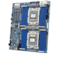 Carte mère serveur Gigabyte MZ73-LM0 ATX Mid Tower LGA 6096 SP5 AMD EPYC 9005/9004 DDR5 12 canaux 4x PCIe Gen5 400W avec ventilateur en stock