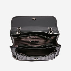 Bolso Bandolera de Moda para Mujer, Diseño Exquisito con Patrón Geométrico, Gran Capacidad, Estilo Cadena, Cuero PU, Modelo 2502 - Product Image 5