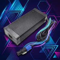 Chargeur de batterie au lithium fer phosphate 51,1 V 6 A pour voiturette de golf et véhicule de patrouille, compatible avec les applications extérieures étanches et anti-poussière
