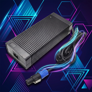 Cargador de batería de fosfato de hierro y litio de 51.1V6A para exteriores, compatible con carritos de golf y vehículos de patrulla, resistente al agua y al polvo. - Product Image 1