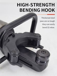 Manual Steel Bar Bender 4-32mm Portable Hydraulic <b>Bending</b> Equipment Round Steel Bar Processing Tools Steel Rod <b>Bending</b> <b>Machine</b> - Product Image 4