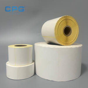 Factory OEM Customized Eco Friendly Phenol Free Waterproof Thermal Barcode Label 3X5 40X30 50x25 Thermal Shipping Label Rolls - Product Image 1