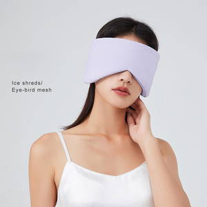 Masque de sommeil en soie double face réglable en gros, occultant toutes saisons, masque de sommeil en capsule spatiale, masque de sommeil rafraîchissant en glace, occultant - Product Image 6