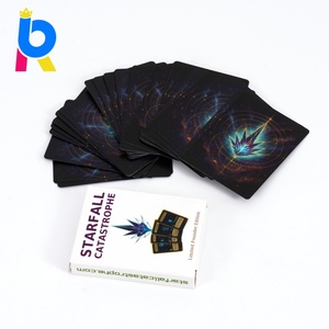 Jeu de cartes de collection professionnel personnalisé, premium, moderne, amusant, pour les fêtes, pour <span class=keywords><strong>la</strong></span> famille et les amis - Product Image 2