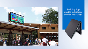 Bảo Trì Mặt Trước <span class=keywords><strong>Double</strong></span> <span class=keywords><strong>Sided</strong></span> Led <span class=keywords><strong>Display</strong></span> Bảng Hiệu Pantalla Led Doble Ngoài Trời P4 Dấu Hiệu Để Bán Bên Ngoài Nội Các - Product Image 4