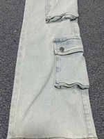 Jeans pour hommes qui brillent dans le noir, détails en fil lumineux, pantalon en denim coupe skinny, pantalon de sécurité nocturne, fournisseur