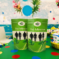 Sachet d'emballage alimentaire personnalisé en aluminium imprimé avec fermeture éclair, refermable, pour bonbons, en Mylar PE, 3,5g, 7g, 28g