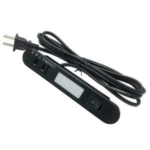 Enchufe Giratorio de 3 Tomas, Regleta de Corriente Japonesa con Certificación PSE - Product Image 1