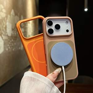 Funda Protectora Compatible con iPhone 17 Pro Max, Diseño de Anillo Delgado de Doble Color con Orificio Grande, Magnética, Nueva, para 16 Pro Max 15 - Product Image 4