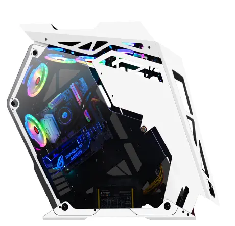 high quality special shape gaming ATX computer case, hot sale gamer new design computer cases, pc case