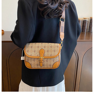 Bolso de mano de gran capacidad impermeable de estilo Retro para mujer, bandolera de hombro elegante para mujer con cuero de lujo vegano - Product Image 4