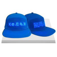 Cappellino da Baseball Intelligente con Display LED Personalizzabile, Messaggi Scorrevoli Programmabili tramite App