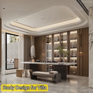 Servicios de diseño de interiores para toda la casa Villa de estilo italiano de lujo 3D Max Rendering Decoración para el hogar con materiales de construcción - Product Image 4