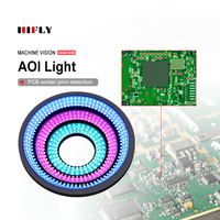 Sumber Pencahayaan Visi Mesin LED RGB Diffuse untuk Inspeksi Industri AOI Dome Light