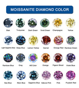 Pierres de Moissanite en vrac de qualité supérieure, taille marquise verte, certifiées GRA, gemmes VVS, diamant Moissanite, vente en gros Goldleaf - Product Image 5