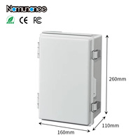 Boîte de commande électrique étanche IP66 en ABS, boîte de jonction, boîte de distribution, boîte pour équipement CCTV, boîte de sortie extérieure