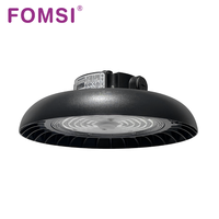 Luminaire LED Industriel FOMSI à Commutateur DIP, Puissance Réglable, 200W, 3 Températures de Couleur, Étanche IP65, pour Entrepôt et Atelier