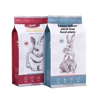 Sacs d'emballage en plastique modèle 001 d'origine Zhejiang pour aliments pour lapins, chiens, chats et chewing-gums ; Sacs laminés imprimés en couleur