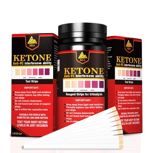 Inicio <span class=keywords><strong>Keto</strong></span> Strips Prueba para diabéticos, <span class=keywords><strong>tiras</strong></span> de prueba de cetona, Analizador de cetosis de orina - Product Image 4