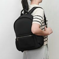 Sac à dos imperméable en néoprène personnalisé pour le week-end, les voyages en plein air, la salle de sport, les sports, 16L, grand compartiment pour ordinateur, léger, sac à dos pour femmes