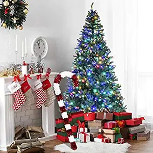 Cây Thông Giáng Sinh Tinsel Kẹo Mía Treo Đồ Trang Trí Kẹo Mía Cho Trang Trí Xmas