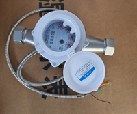 Compteur d'eau prépayé en acier inoxydable à transmission de signal à double sonde DN15 R80 Précision Protection IP68