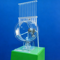 Huaxi Huaxi02 Machine de tirage de loterie en direct avec numéros gagnants, en acrylique, pour jeux de hasard en ligne, 50cm 5-10kg