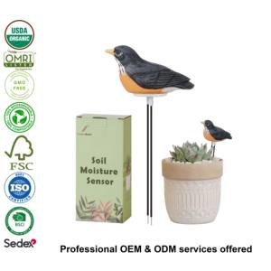 Garden Basix Humidimètre du sol Alarme <span class=keywords><strong>d</strong></span>'arrosage Gazouillement <span class=keywords><strong>Testeur</strong></span> <span class=keywords><strong>d</strong></span>'eau pour plantes Hygromètre Capteur Kit <span class=keywords><strong>d</strong></span>'outils <span class=keywords><strong>de</strong></span> jardinage pour plantes - Product Image 5