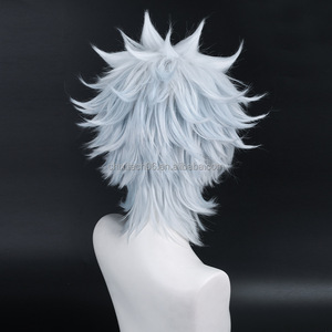 คอสเพลย์ของกินทามะ ซากาตะ กินโทกิ และกินซังมีลวดลายไล่ระดับสีขาวและน้ำเงิน - Product Image 3