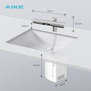 Nuevo Secador de Manos Automático Air Tap de Acero Inoxidable con Sensor y Filtro para Baño, Modelo Ak7120 Air Blade - Product Image 3