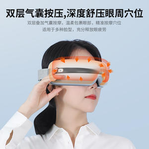 Smart Electric Eye Massager With Heat And <b>Bluetooth</b> For Eye Care Rechargeable Via Type C USB Wenzhou Made - Product Image 4